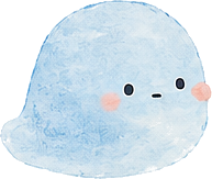 보송한 파란 감정 조각